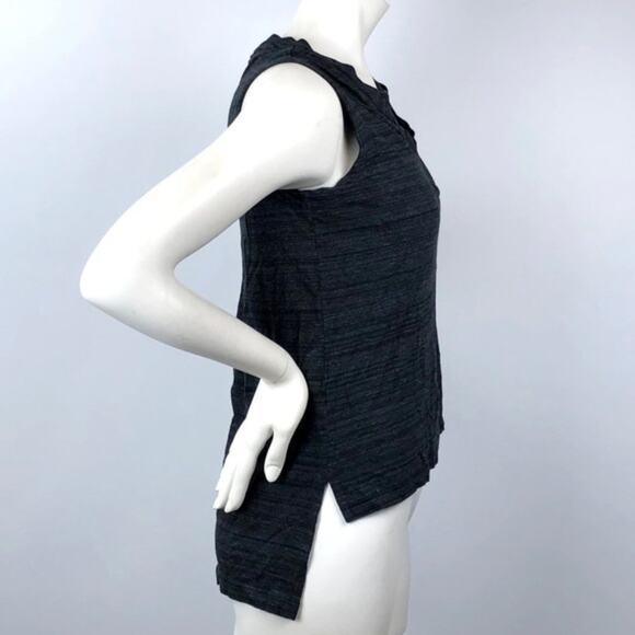 2/$30 Nike XS Womens Gray Marled Advance 15 Knit Tank - Picture 3 of 7